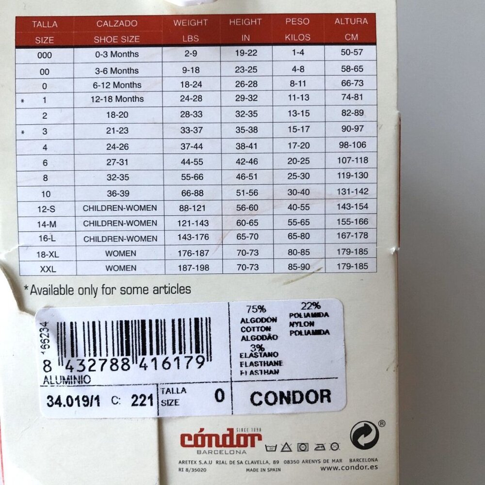 🆕NWT Condor Tights - Picture 4 of 4